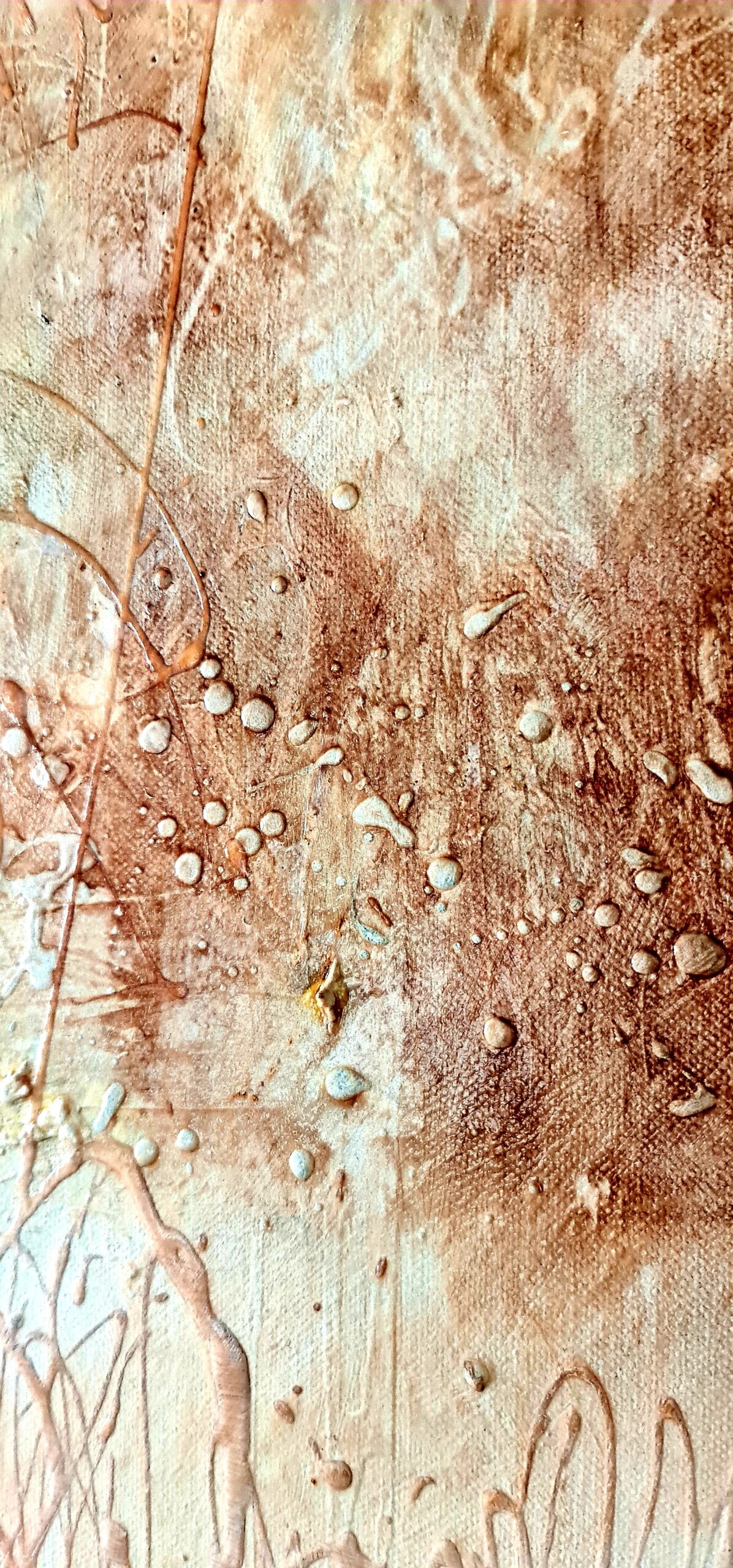 Obraz DESERT – moderné abstraktné umenie (80×80 cm) – Obrázok 4