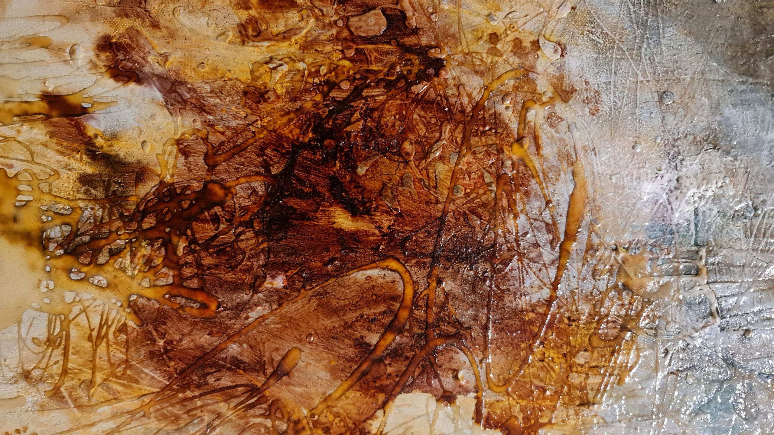 Obraz DESERT – moderné abstraktné umenie (80×80 cm) – Obrázok 8