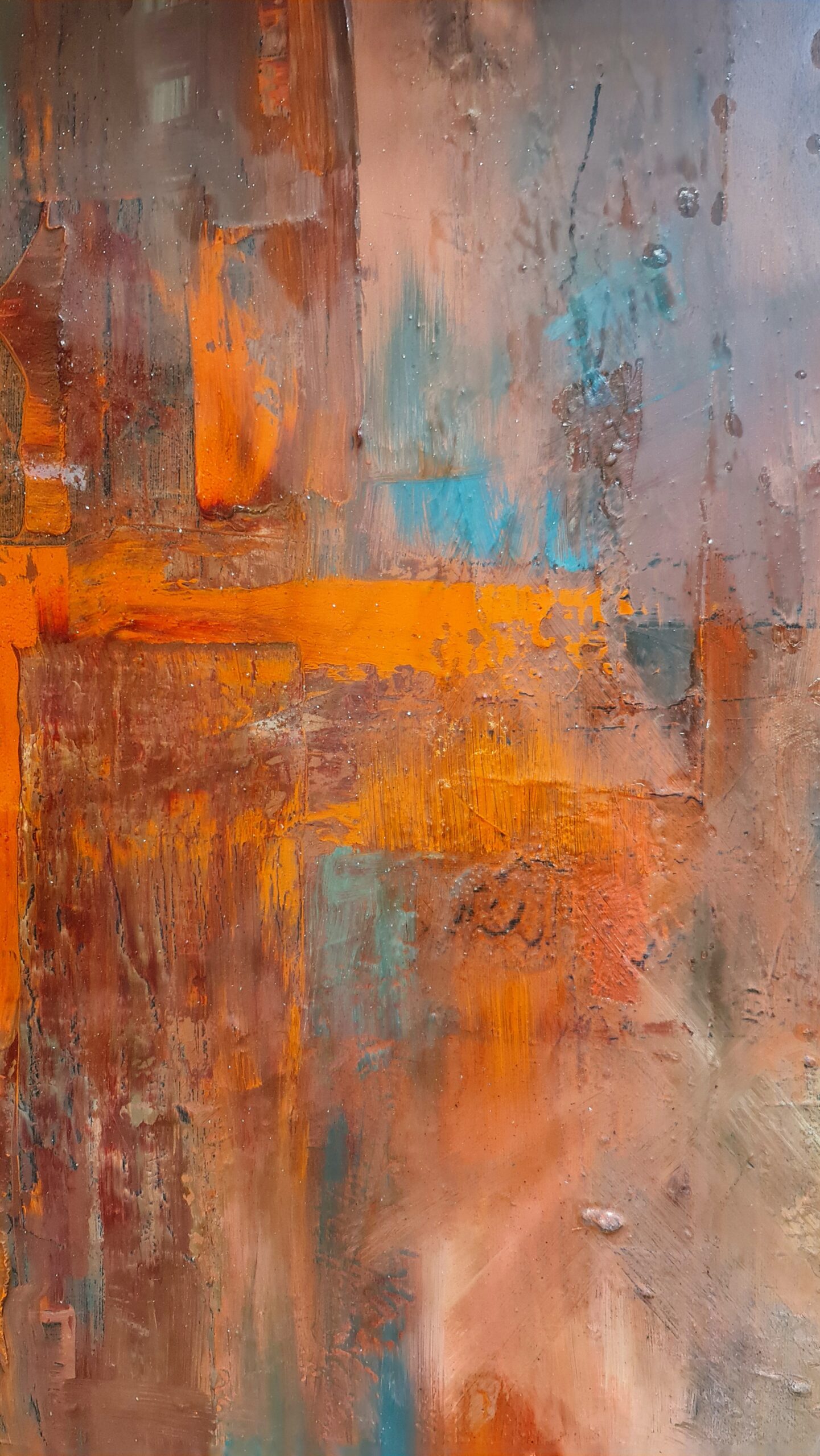 Obraz ABSTRACT 1 – moderné abstraktné umenie (80×80 cm) – Obrázok 6