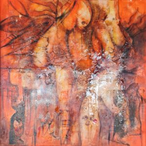 Obraz ARCHETYPE – moderné abstraktné umenie (100×100 cm)