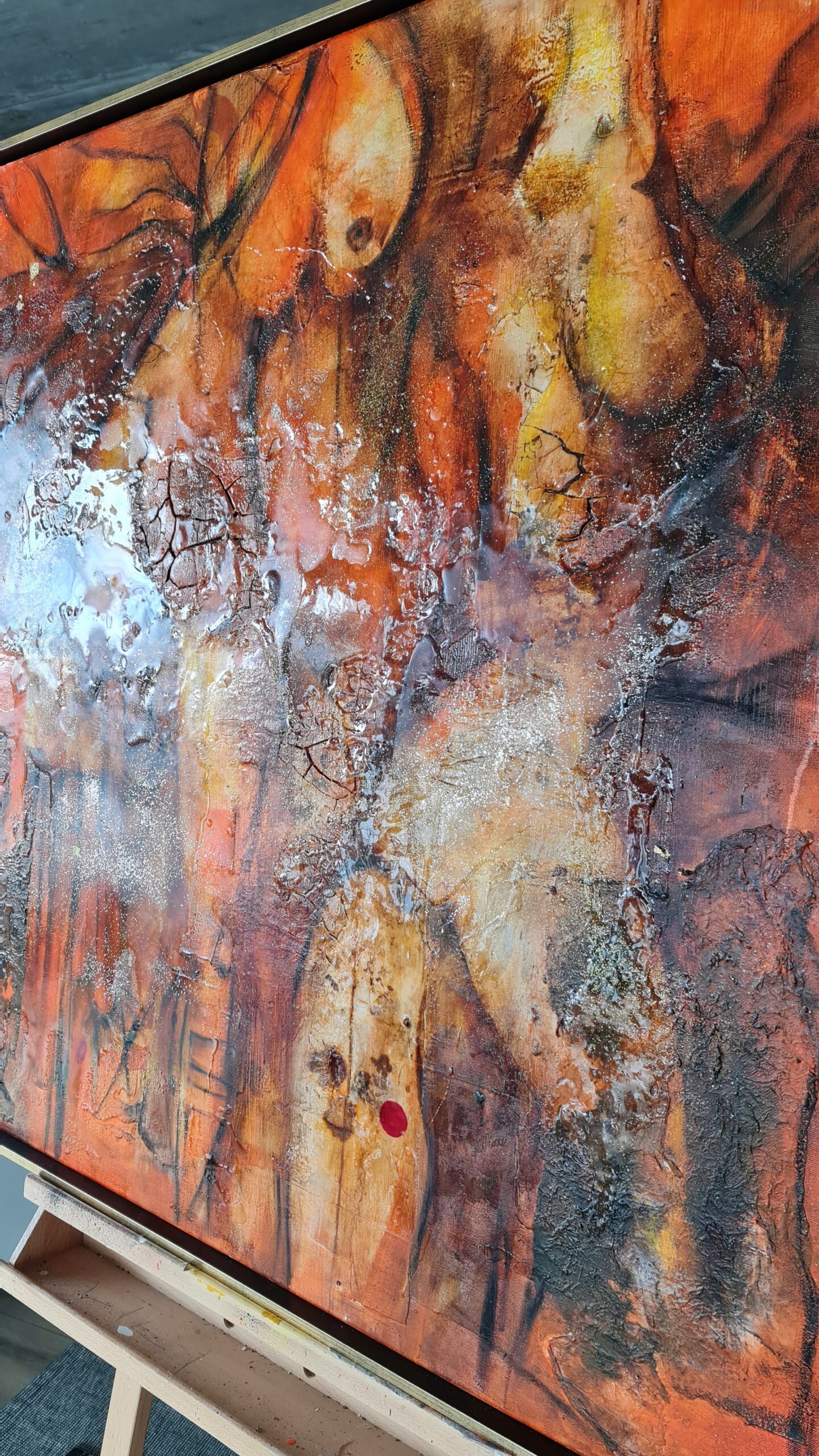 Obraz ARCHETYPE – moderné abstraktné umenie (100×100 cm) – Obrázok 3