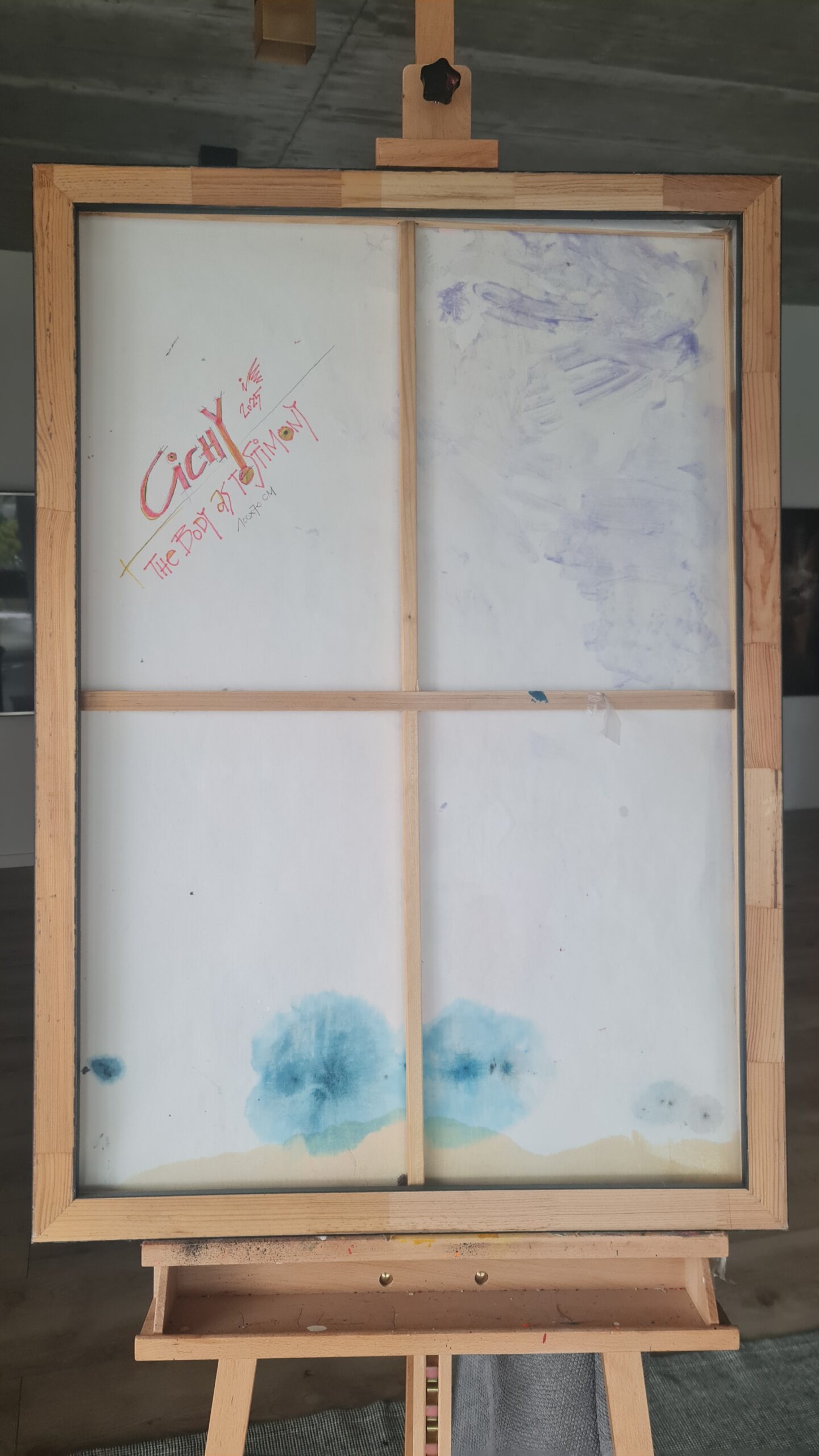 Obraz THE BODY AS A TESTIMONY – moderné figuratívne abstraktné umenie (70×100 cm) – Obrázok 10