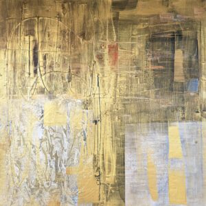Obraz AURUM – moderné abstraktné umenie (80x80 cm)