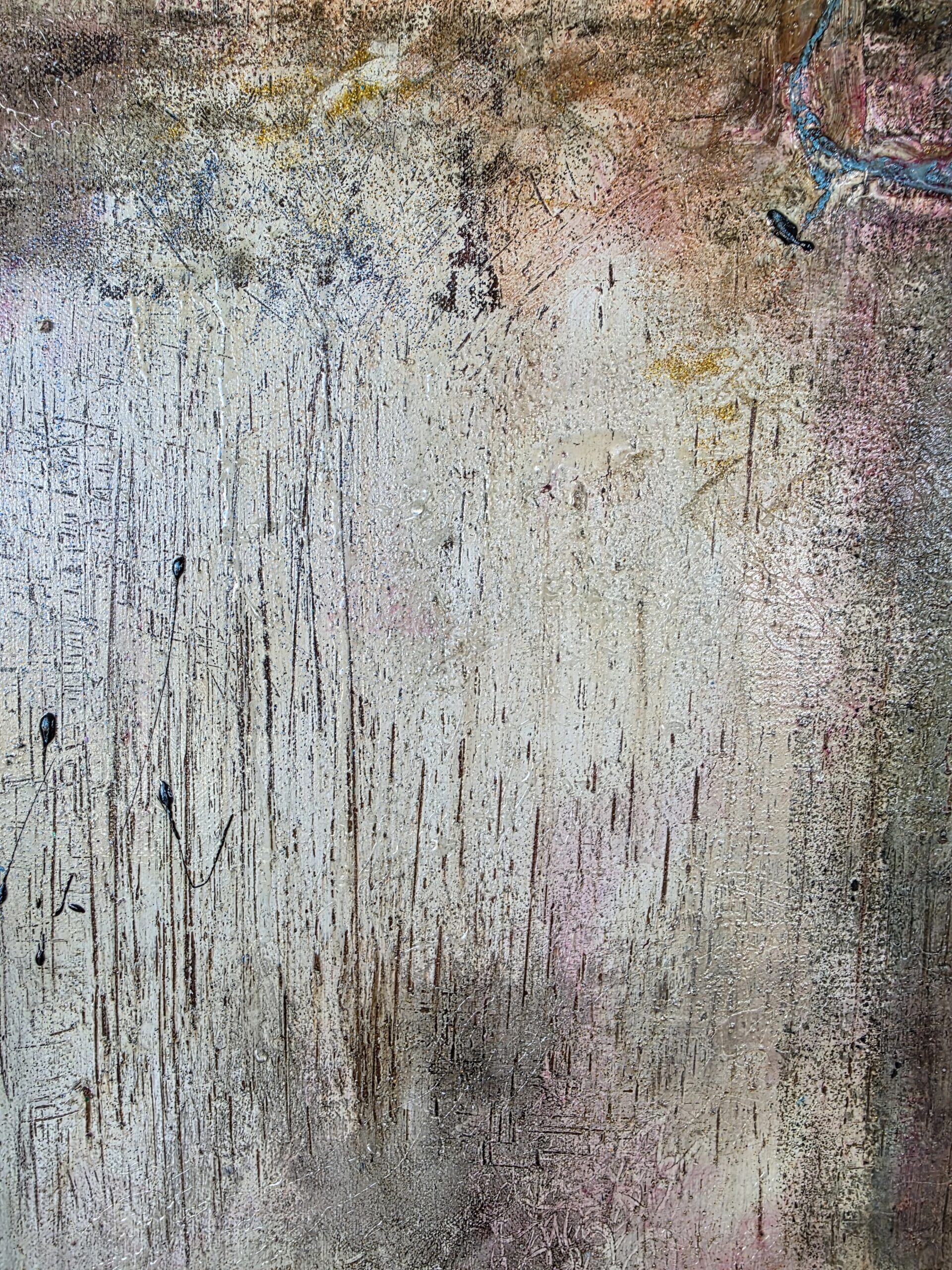 Obraz PLAGUE – moderné abstraktné umenie (80×80 cm) – Obrázok 4