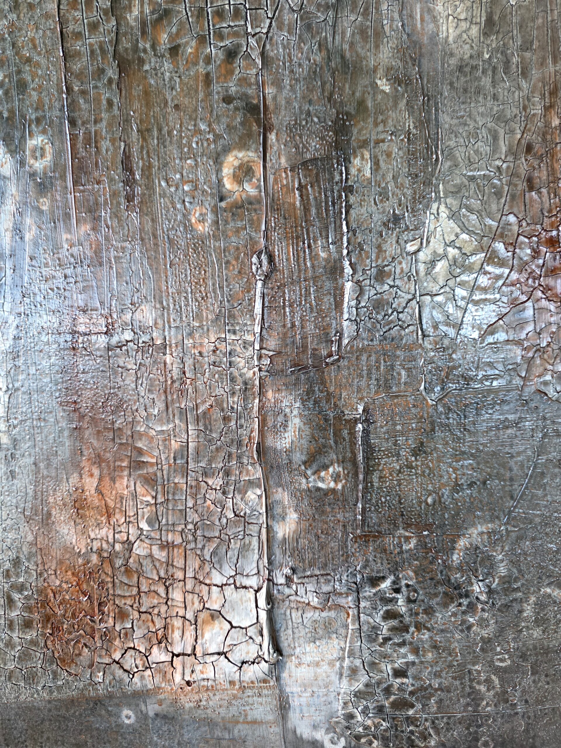 Obraz CONCRETE MEMORY – moderné abstraktné umenie (80×80 cm) – Obrázok 4