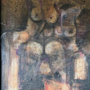 Obraz BENEATH – moderné abstraktné umenie (70×100 cm)