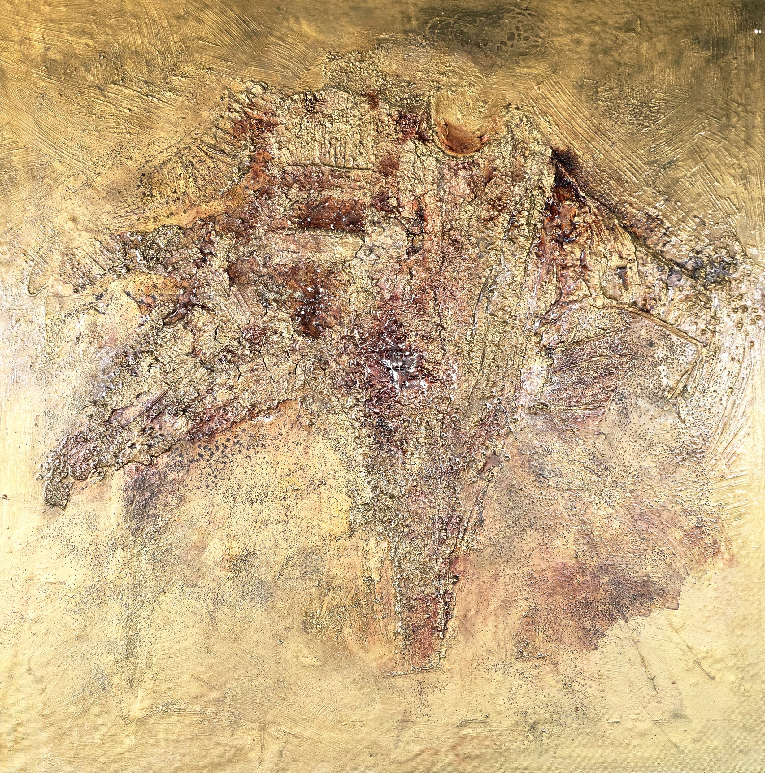 Obraz AUREA RELICTA – moderné abstraktné umenie (100×100 cm)
